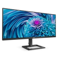 34" Monitor Philips 346E2LAE, VA 3440x1440 WQHD, Negru