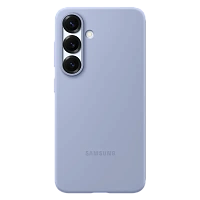 Husă Samsung Silicone Cover pentru Galaxy S25, Albastru deschis