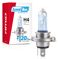 02137 Bec halogen H4 12V 60/55W LumiTec Super White +120%