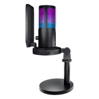 Microfon Gaming HATOR Signify RGB, USB, Negru