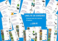 UN-6 Joc Unelte de grădină - planşe A4