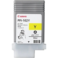 Cartuș de cerneală Canon PFI-102, 130ml, Galben