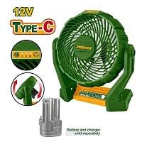 Ventilator cu acumulator 12V (178mm); Jadever