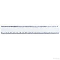 Rigla plastic 30cm 8035