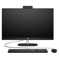 Computer All-in-One HP 27-cr1005ci, 27", Intel Core Ultra 7 155U, 16GB/512GB, FreeDOS, Negru