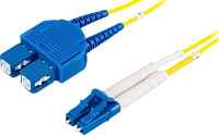 Patch cord APC Electronic SC-LC-3S, 3m, Galben