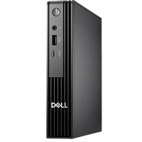 Mini PC DELL Pro Micro QCM1250, MFF, Intel Core i3-14100T, 8GB/512GB, Intel UHD Graphics 730, Windows 11 Pro