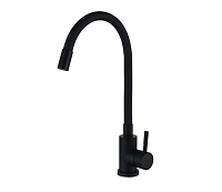 Baterie de bucătărie EKO4E-01-BLACK – pipă flexibilă din silicon Ø35 (negru)