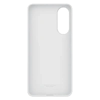 Husă Samsung Silicone Cover pentru Galaxy S25 Edge, Gri deschis