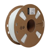 Filament pentru imprimantă 3D Gembird 3DP-PLA-FL-01-W, PLA, Alb, 1.75 mm, 1kg