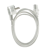 Cablu de alimentare Cablexpert PC-186W-VDE, 1.8 m, Alb