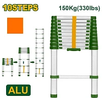 Scară telescopică 10 trepte 3.2 m JDLD5H10 Jadever