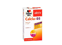 Calciu 600mg + Vit D3 5mkg comp. N30