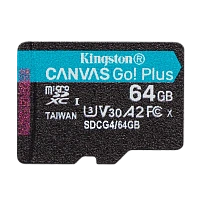 Card de Memorie Kingston Canvas Go! Plus, 64GB (SDCG4/64GB)