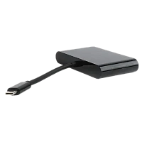 Adaptor Video Cablexpert A-CM-VGA3in1-01, Type-C - , 0,15m, Negru