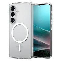 Husă Spigen Samsung Galaxy S26 Plus Ultra Hybrid MAG, Clear | White