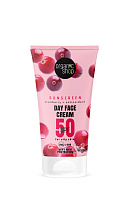 Organic Shop Cremă de față de zi pentru ten gras cu protecție solară SPF 50, 50 ml
