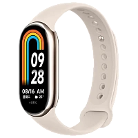 Ceas Sport/Antrenament Xiaomi Miband 8,1.62", Champagne Gold
