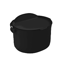Vas pentru colectare Bokashi Organko Daily Black, 3.3L