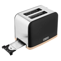 Toaster Ardesto T-F420BWD, Negru | Oțel inoxidabil