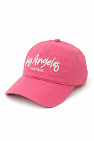 Șapcă roz „Los Angeles Vintage” – model casual, reglabilă