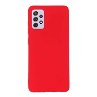 Husă Xcover Galaxy A73 - Liquid Silicone, Roșu