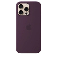 Husă Apple iPhone 16 Pro Max Silicone Case with MagSafe, Prună