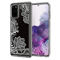 Husă Spigen Ciel Galaxy S20+, Mandala albă