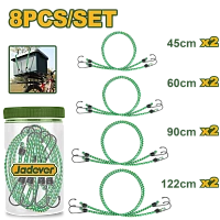 Set 8 corzi elastice pentru bagaje asortate Jadever JDLRP2T08
