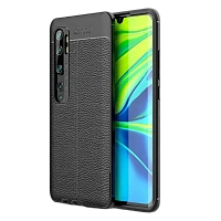Husă Xcover RedMi Note 10 Pro - Leather, Negru