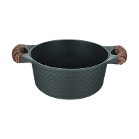 Cratiță RESTO 93901, 2,4L, 20cm, Negru