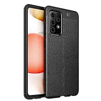 Husă Xcover Samsung Galaxy A13 - Leather , Negru