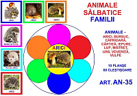 AN-35 Joc cu cleşte Animale sălbatice