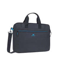 Geantă pentru Laptop Rivacase 8027, 14", Poliester, Negru