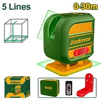 Nivelă laser cu linii verzi pentru faianță autonivelantă 360° 0-30m Jadever JDLE3M06