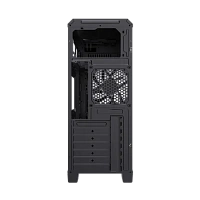 Carcasă PC Gamemax G561E-BK, Midi-Tower, Fără PSU, Negru