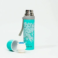 Termos cu cană Iepure în flori 500 ml