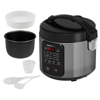 Aparat de gătit multifuncțional Polaris PMC0578AD, Negru / Oțel Inoxidabil
