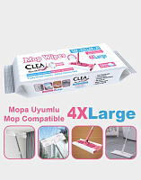Servetele umede Clea Fantasy pentru curatarea supafetelor pentru mop 50 buc