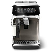 Aparat de cafea Philips EP3343/90, Oțel Inoxidabil / Alb
