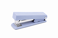 Capsator DL, 12 file, albastru deschis, compatibil capse N24/6, capsator pentru scoala si birou