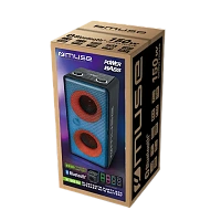 Boxă portabilă MUSE M-1808 DJ, Negru