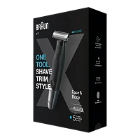 Trimmer pentru bărbați Braun Series X XT5100, Negru