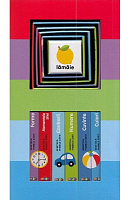 Set educativ 6 carti + 6 cuburi