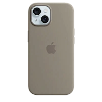 Husă Apple iPhone 15 Silicone Case with MagSafe, Clay