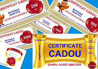 Certificat cadou - Materiale didactice, Jocuri educaţionale  - 100 000 lei art.CT-11