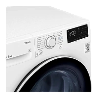 Uscător de rufe LG RH80V3AV6N, 8kg, Alb
