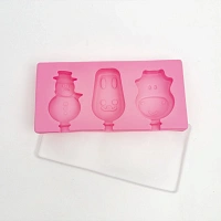 Forme pentru înghețată (silicon-3 bucăți) model 7