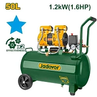 Compresor de aer fără ulei 50L 220-240V 1200W 8bar Jadever JDAP1A25