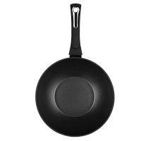 Tigaie WOK Ardesto AR1928GMW, 28cm, Negru